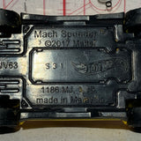 Yellow Mach Speeder FJV63 Hot Wheels Diecast Car