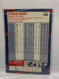 # 256 Steve Farr  Kansas City Royals 1988 Fleer Baseball Cards