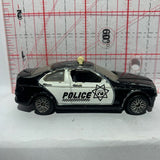 Black White Ford Falcon #6109 Unbranded Diecast Car
