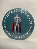 Protegez-Vous Gshplus GSH Complex  Button Pinback