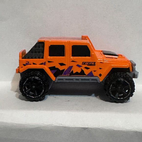 Orange Racing Hummer Unbranded Diecast Car