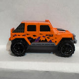 Orange Racing Hummer Unbranded Diecast Car