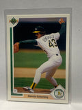 # 172 Dennis Eckersley  Oakland Athletics 1991 UD Baseball Cards