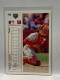 # 164 Todd Zeile  St Louis Cardinals 1991 UD Baseball Cards