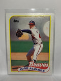 # 253 Jose Alvarez  Atlanta Braves 1989 Topps Baseball Cards