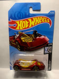 Red Deora III Rod Squad FYB43 D7C3 G1 2018 Long Card Hot Wheels Diecast Car