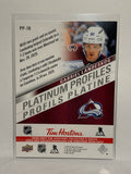 # PP-16 Gabriel Landeskog Platium Profiles Colorado Avalanche 26-27 UD Tim Hortons Hockey Cards