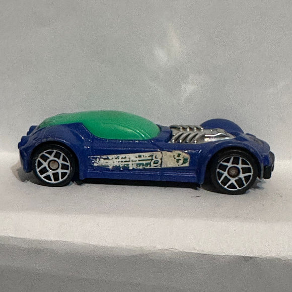 Blue Ballistik #858 2009 Mcdonalds Hot Wheels Diecast Car