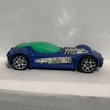 Blue Ballistik #858 2009 Mcdonalds Hot Wheels Diecast Car