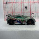 Grey Seared Tuner Anime Series Hot Wheels Diecast Car