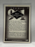 # 69 Bret Saberhagen  Kansas City Royals 1991 Studio Baseball card