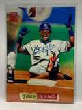 # 135 Jose Lind  Kansas City Royals 1994 Topps Stadium Club Baseball card