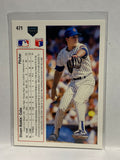 # 471 Shawn Boskie  Chicago Cubs 1991 UD Baseball card