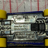 Blue Fast Felion Volcano Circuit Hot Wheels Diecast Car