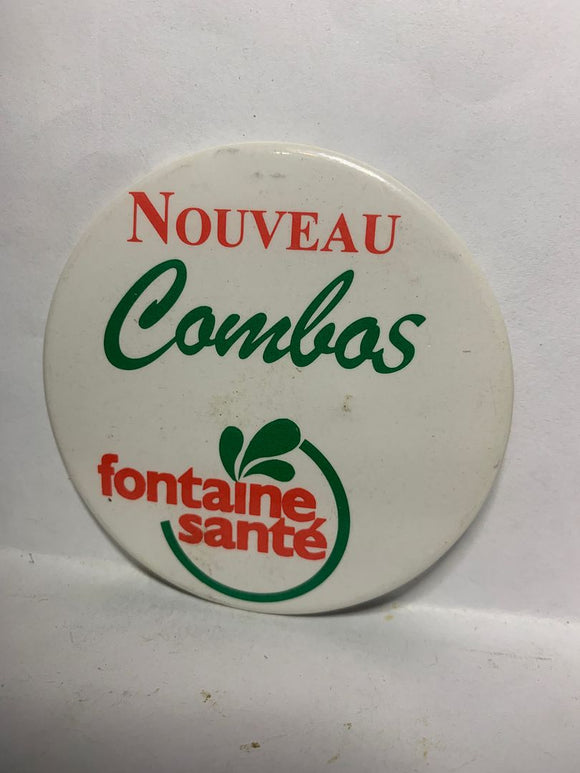 Nouveau Combos Fantaire Sanbe Logo  Button Pinback