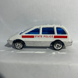 White State Police #115 Van Unbranded Diecast Car