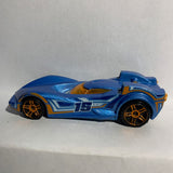 Blue #15 Scoopa Di Fuego Hot Wheels Diecast Car