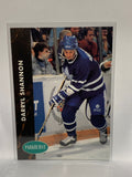 # 390 Darryl Shannon  Toronto Maple Leafs 92-93 Parkhurst Hockey Cards