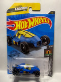 Blue 2 Jet Z HW Dream Garage GHD99 D7C5 2018 Long Card Hot Wheels Diecast Car