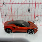 Red Lotus Emira Factory Fresh HCT00 Hot Wheels Diecast Car