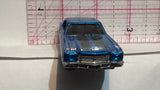 Blue '70 Monte Carlo Hot Wheels Diecast Car