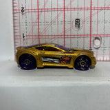 Gold Basketball Torque Twister R0921 Hot Wheels Diecast Car