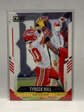 # 2 Tyreek Hill  Kansas City Chiefs 2021 Score Football Cards