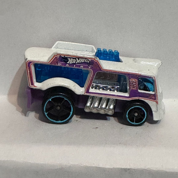 White Chill Mill 2015 Hot Wheels Diecast Car
