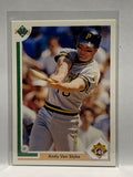 # 256 Andy Van Slyke  Pittsburgh Pirates 1991 UD  Baseball Cards