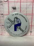Le Bon Samaritain Religious  Button Pinback