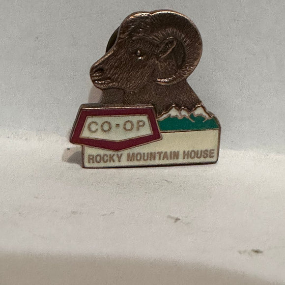 Rocky Mountain House CO-OP Bighron Sheep  Lapel Pin