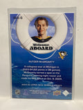 # WA-6 Rutger McGroarty Welcome Aboard Pittsburgh Penguins 2024-25 UD Series Two Hockey Cards