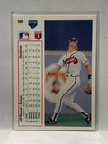 # 382 Jeff Blauser  Atlanta Braves 1991 UD Baseball Cards