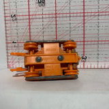 Orange Bulldozer #1365 Yatming Construction Diecast Car