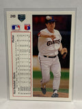 # 249 Rick Reuschel  San Francisco Giants 1991 UD Baseball card