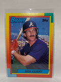 # 30T Nick Esasky  Atlanta Braves 1990 Topps Baseball Cards