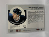 # 612 Francois Breault  Los Angeles Kings 90-91 Pro Set Hockey Cards