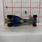 Blue Greased Lightnin Hot Wheels Diecast Car