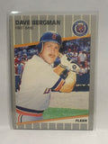 # 129 Dave Bergman  Detroit Tigers 1989 Fleer Baseball card