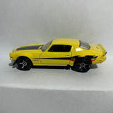 Yellow Workshop '70 Camaro 2011 Hot Wheels Diecast Car