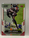 # 15 Chris Godwin  Tampa Bay Buccaneers 2021 Score Football Cards