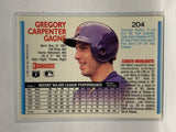 # 204 Greg Gagne  Minnesota Twins 1992 Donruss Baseball Cards