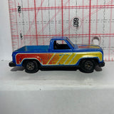 Blue Chevroloet Pickup Truck Yatming Diecast Car