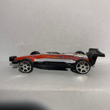 White Honda Formula Racer Hot Wheels Diecast Car