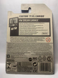 Grey Custom '71 El Camino HW Dream Garage GHC28 D7C5 2018 Long Card Hot Wheels Diecast Car