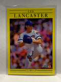 # 424 Les Lancaster  Chicago Cubs 1991 Fleer Baseball card