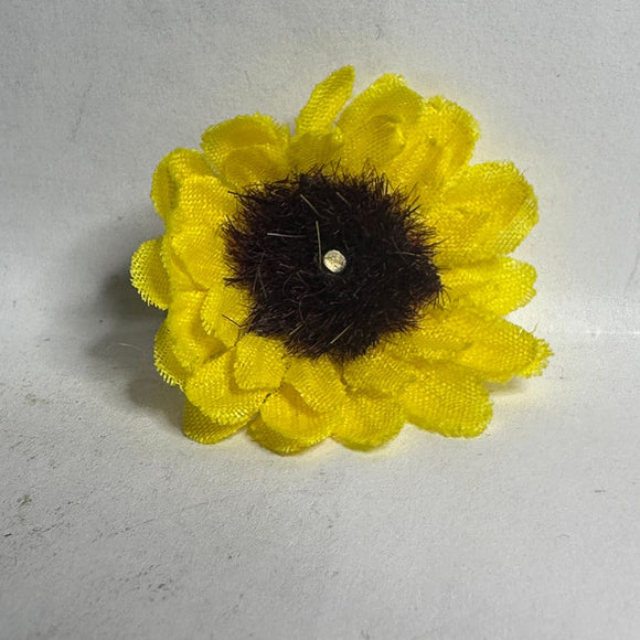 Yellow Flower  Lapel Pin