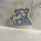 Town of Manning Land of the Mighty Moose  Lapel Pin