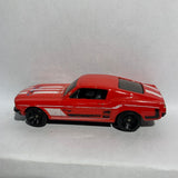 Red '67 Ford Mustang Then and Now R7520 Hot Wheels Diecast Car