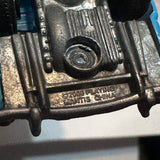 White Blue 1955 Ford Crown Victoria 2000 Playing Mantis Diecast Car